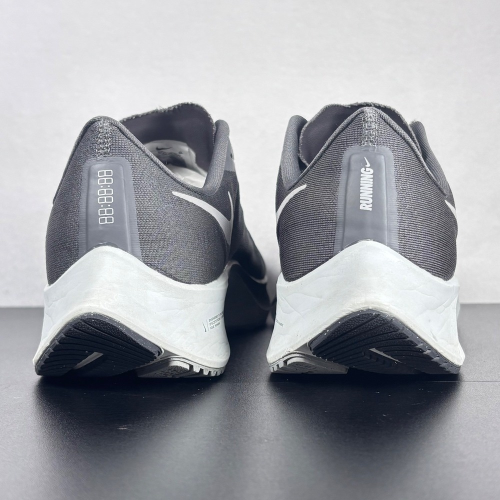 Nike Zoom Pegasus 37 Gray Mesh Running Athletic Sneakers Comfort Sporty Mens 12 - Picture 13 of 14